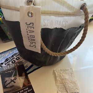 Sea Bags Maine Tote with Rope Handle